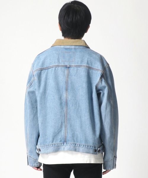 Levi's（リーバイス）の「Levi's/リーバイス SUNSET TRUCKER/デニムジャケット/Gジャン（デニムジャケット・メンズ・ライトインディゴブルー・S/M/L）」の20枚目の写真