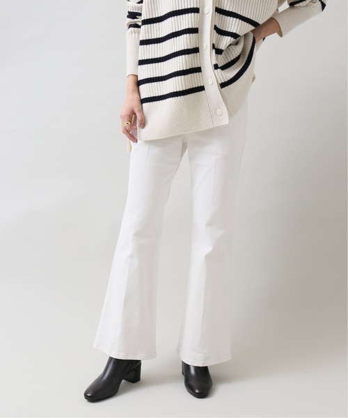 IENA（イエナ）の「ReactiveDyeデニムセミフレアパンツ◆（デニムパンツ・レディース・ホワイト/ネイビー・34/40/36/38）」の16枚目の写真