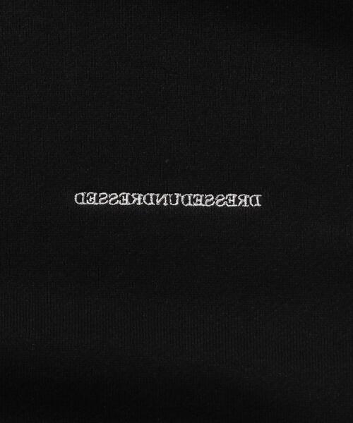 DRESSEDUNDRESSED（ドレスドアンドレスド）の「＜DRESSEDUNDRESSED＞ INVERT LOGO TEXT SWT/スウェット（スウェット・メンズ・ブラック・4/3）」の12枚目の写真