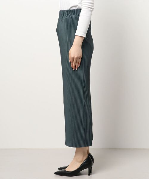 ottilie（オティーリエ）の「リブタイトスカート（スカート・レディース・オレンジ/グレイッシュベージュ/ブラック/チャコールグレー/グリーン/ライトベージュ/ブルー・FREE）」の8枚目の写真