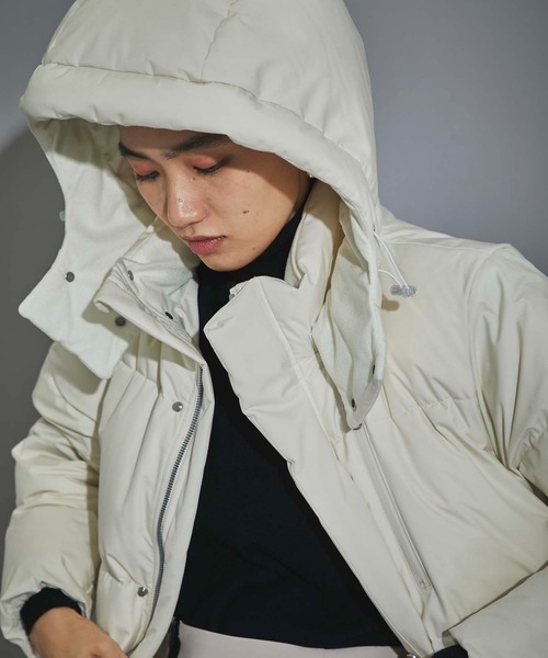 CITY TOKYO（シティトウキョウ）の「900フィルパワーホッカイドウダウンジャケット（ダウンジャケット/コート・レディース・オフホワイト/ブラック・2/1）」の20枚目の写真