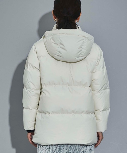 CITY TOKYO（シティトウキョウ）の「900フィルパワーホッカイドウダウンジャケット（ダウンジャケット/コート・レディース・オフホワイト/ブラック・2/1）」の13枚目の写真