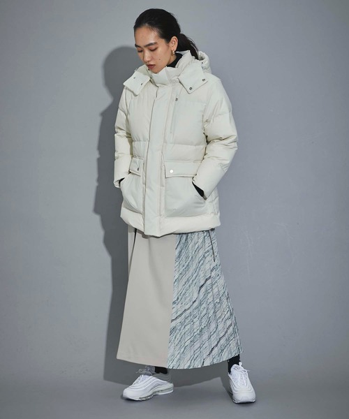 CITY TOKYO（シティトウキョウ）の「900フィルパワーホッカイドウダウンジャケット（ダウンジャケット/コート・レディース・オフホワイト/ブラック・2/1）」の3枚目の写真