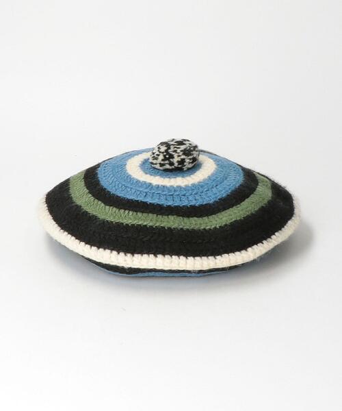 COMFORTABLE REASON(コンフォータブルリーズン)の「<COMFORTABLE REASON(コンフォータブルリーズン)> O`Shanter HAT/ハット(ハット・メンズ・オフホワイト/ブラック・FREE)」の2枚目の写真