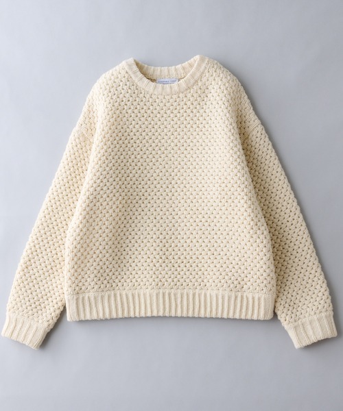 CIAOPANIC TYPY（チャオパニックティピー）の「シェットランドポップコーンニットプルオーバー（ニット/セーター・メンズ・ベージュ/アイボリー・MEDIUM/LARGE）」の2枚目の写真