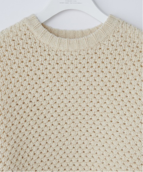 CIAOPANIC TYPY（チャオパニックティピー）の「シェットランドポップコーンニットプルオーバー（ニット/セーター・メンズ・ベージュ/アイボリー・MEDIUM/LARGE）」の14枚目の写真