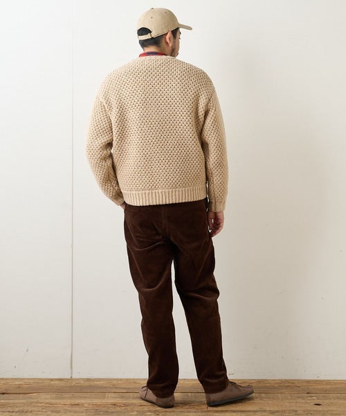 CIAOPANIC TYPY（チャオパニックティピー）の「シェットランドポップコーンニットプルオーバー（ニット/セーター・メンズ・ベージュ/アイボリー・MEDIUM/LARGE）」の20枚目の写真
