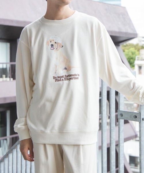 WEGO（ウィゴー）の「WEGO/グラフィックプルオーバー（スウェット・メンズ・その他1/その他2/その他4/その他5/その他3/その他8/その他6/その他7/その他9・SMALL/MEDIUM/LARGE）」の4枚目の写真