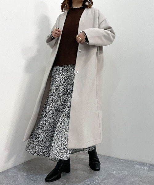 チェスターコート Archives アルシーヴ のチェスターコート ウォッシャブルニードルｖノーカラーコート 216 133 165 005 を購入できます Archives ジャケット アウター ウォッシャブルニードルｖノーカラーコート チェスターコート Archives アルシーヴ の