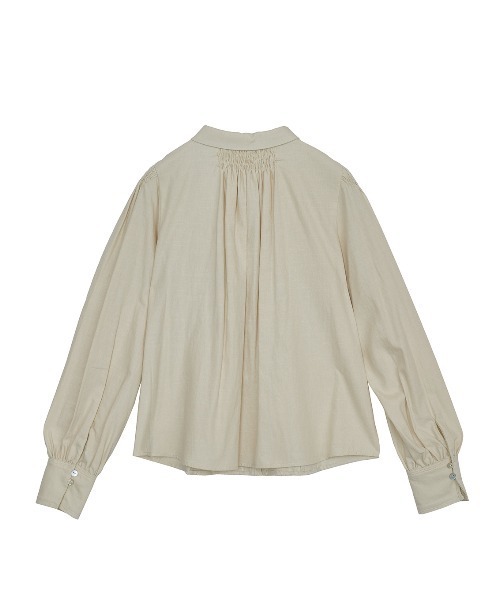Ameri(アメリ)の「LACE DOCKING GATHER BLOUSE(シャツ/ブラウス・レディース・ブラック/ブルー/アイボリー・FREE)」の11枚目の写真