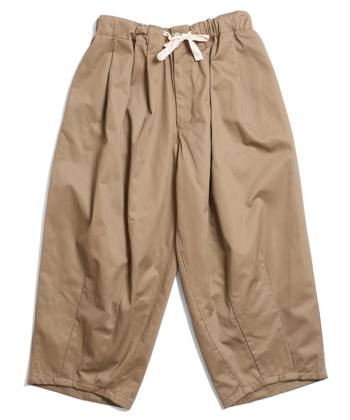 is-ness（イズネス）の「BALLOON EZ PANTS（チノパンツ・メンズ・ベージュ/ブラック/カーキ・R）」の15枚目の写真