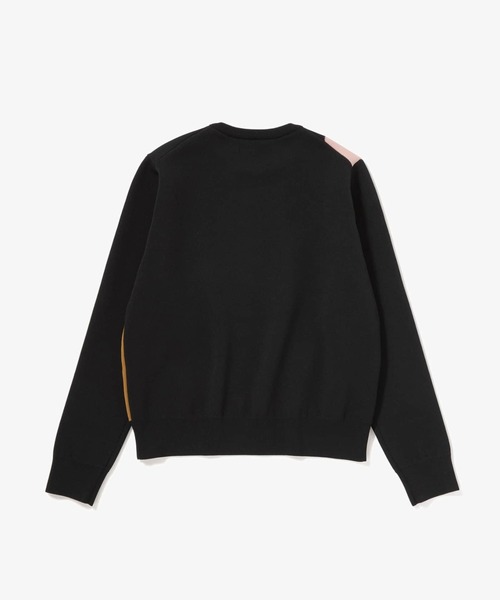 FRED PERRY(フレッドペリー)の「Colour Block Knitwear(ニット/セーター・レディース・ホワイト/ブラック・10)」の11枚目の写真