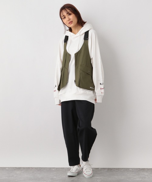 GLOBAL WORK(グローバルワーク)の「LOGOS*GW ベスト/227980(ベスト・メンズ・カーキ/ネイビー・FREE)」の8枚目の写真