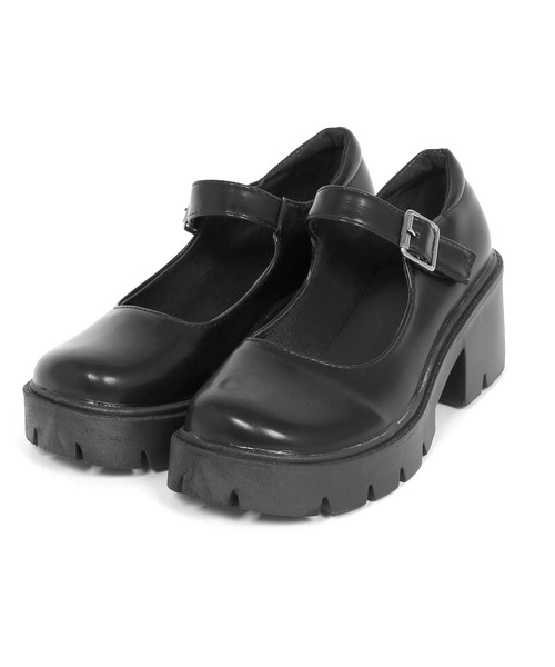 Figments(フィグメンツ)の「プラットフォームストラップシューズ(その他シューズ・レディース・ブラック・SMALL/MEDIUM)」の2枚目の写真