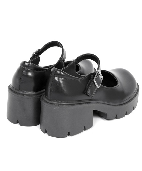 Figments(フィグメンツ)の「プラットフォームストラップシューズ(その他シューズ・レディース・ブラック・SMALL/MEDIUM)」の3枚目の写真