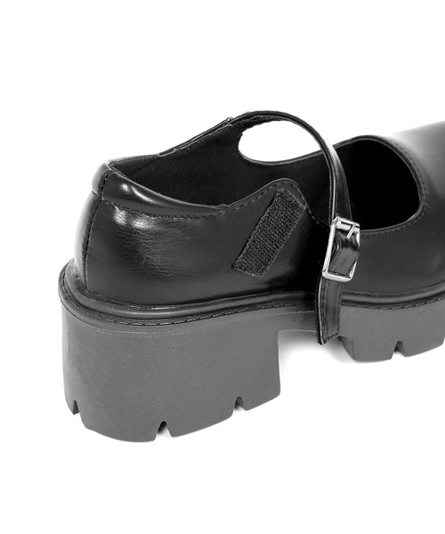 Figments(フィグメンツ)の「プラットフォームストラップシューズ(その他シューズ・レディース・ブラック・SMALL/MEDIUM)」の4枚目の写真