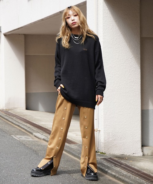 エックスガール（X-gir） ジョガーパンツ 155253031007-BLACK