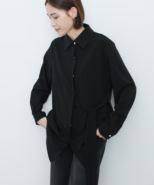 セール 22 Ss サイドリボンデザインシャツ シャツ ブラウス Select Moca セレクトモカ のファッション通販 Zozotown