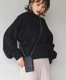 coen | CVC裏起毛タートルネック(スウェット)