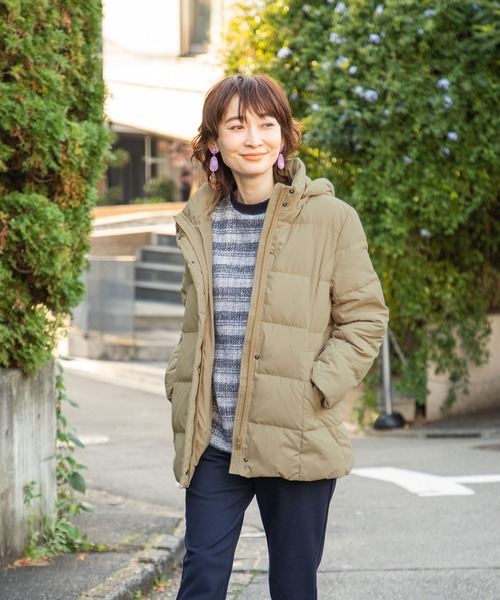 DECOY SINCE 1981(デコイシンスイチキュウハチイチ)の「フロントチェックプルオーバー(Tシャツ/カットソー・レディース・ブラック/ベージュ/ブルー・LL/M/L)」の14枚目の写真