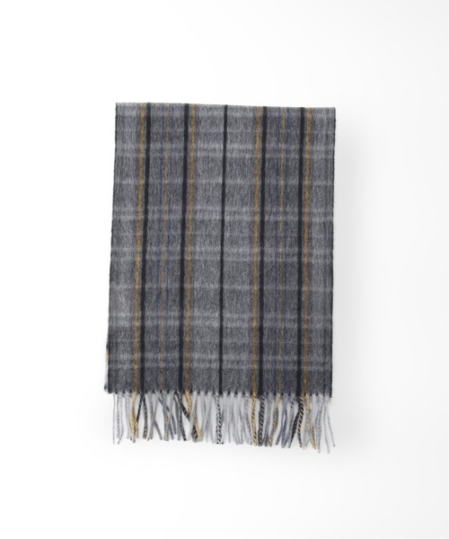 EDIFICE SELECT(エディフィスセレクト)の「【BEGG&Co / ベグアンドコー】Beattie 32*180(マフラー・メンズ・チャコールグレー/ネイビー・FREE)」の5枚目の写真