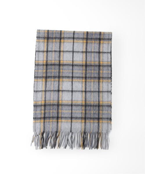 EDIFICE SELECT(エディフィスセレクト)の「【BEGG&Co / ベグアンドコー】Beattie 32*180(マフラー・メンズ・チャコールグレー/ネイビー・FREE)」の6枚目の写真