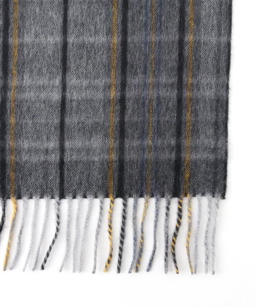 EDIFICE SELECT(エディフィスセレクト)の「【BEGG&Co / ベグアンドコー】Beattie 32*180(マフラー・メンズ・チャコールグレー/ネイビー・FREE)」の9枚目の写真