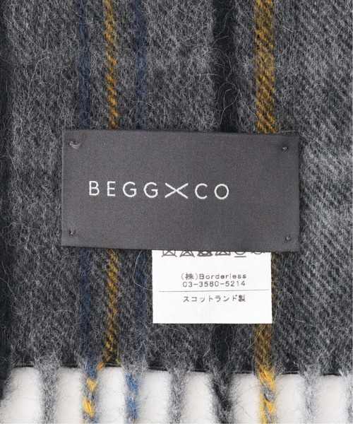EDIFICE SELECT(エディフィスセレクト)の「【BEGG&Co / ベグアンドコー】Beattie 32*180(マフラー・メンズ・チャコールグレー/ネイビー・FREE)」の10枚目の写真