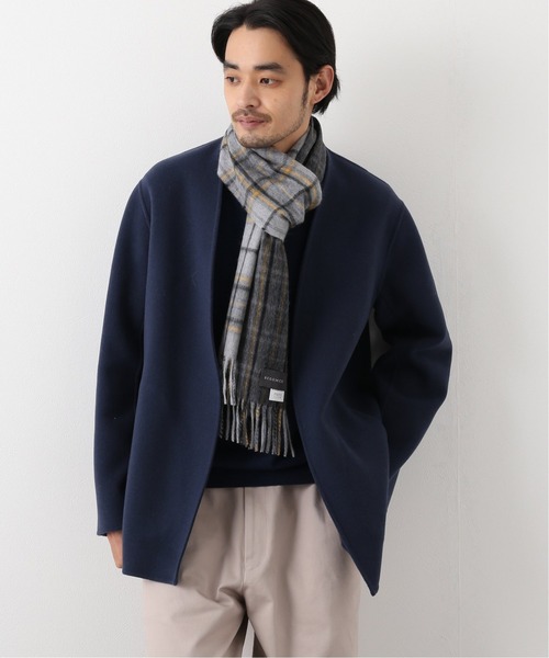 EDIFICE SELECT(エディフィスセレクト)の「【BEGG&Co / ベグアンドコー】Beattie 32*180(マフラー・メンズ・チャコールグレー/ネイビー・FREE)」の13枚目の写真