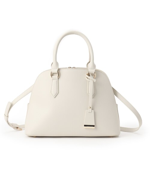 UNTITLED（アンタイトル）の「◆ミニボストンバック（ショルダーバッグ・レディース・ブラック/サンドベージュ/ナチュラル・00）」の4枚目の写真