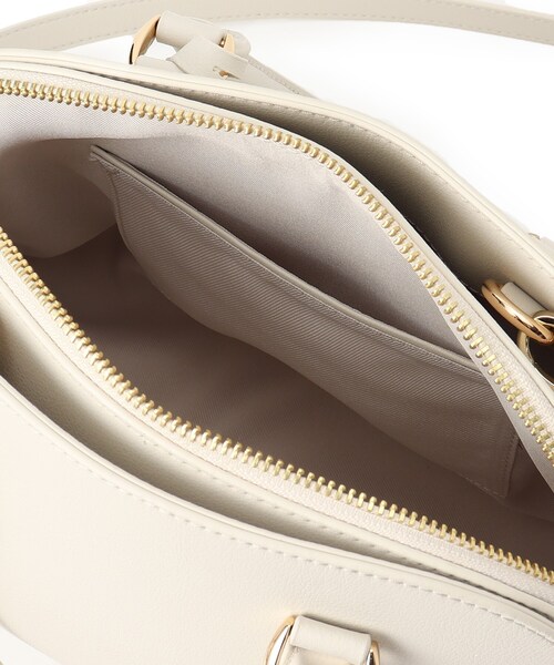 UNTITLED（アンタイトル）の「◆ミニボストンバック（ショルダーバッグ・レディース・ブラック/サンドベージュ/ナチュラル・00）」の12枚目の写真