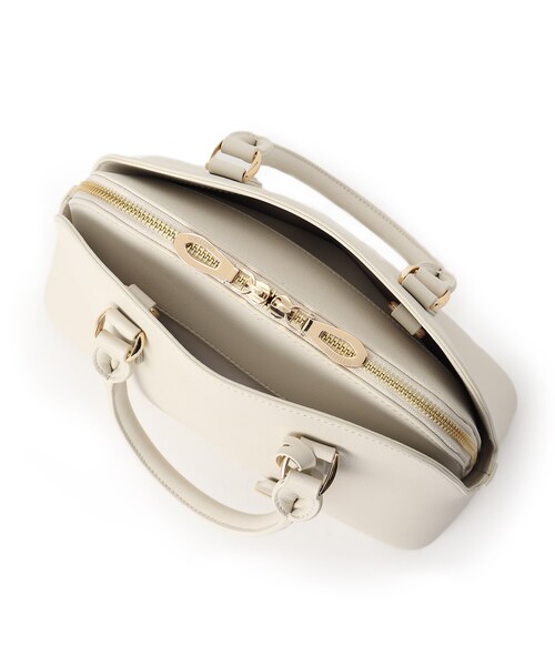 UNTITLED（アンタイトル）の「◆ミニボストンバック（ショルダーバッグ・レディース・ブラック/サンドベージュ/ナチュラル・00）」の13枚目の写真