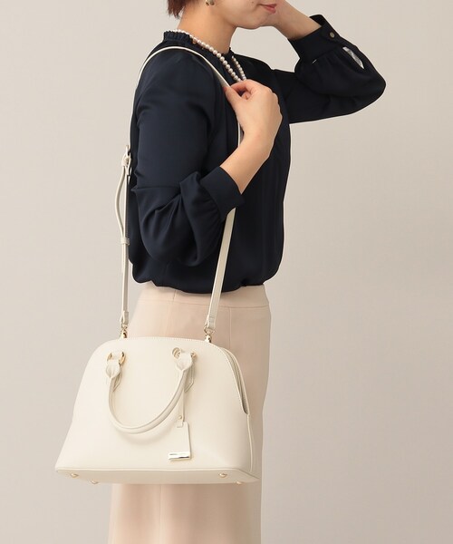 UNTITLED（アンタイトル）の「◆ミニボストンバック（ショルダーバッグ・レディース・ブラック/サンドベージュ/ナチュラル・00）」の15枚目の写真