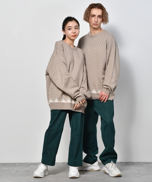 Starting Over（スターティングオーバー）の「ツイルツータックパンツ（チノパンツ・メンズ・ホワイト/ブラック/ベージュ/グリーン・M/L/XL）」の15枚目の写真
