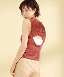 Ray BEAMS | Ray BEAMS / バック オープン ベスト(ベスト)