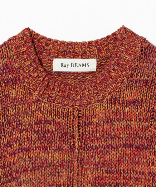 Ray BEAMS（レイビームス）の「Ray BEAMS / バック オープン ベスト（ベスト・レディース・オレンジ/ブルー・ONE SIZE）」の5枚目の写真