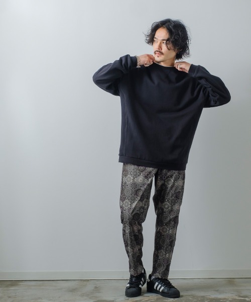 improves(インプローブス)の「総柄 ナチュラルストレッチ イージーパンツ(その他パンツ・メンズ・ネイビー/チャコール/グレー/ブラウン・LARGE/MEDIUM)」の7枚目の写真