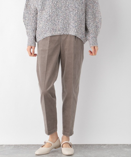 GLOBAL WORK(グローバルワーク)の「ウツクシコーデュロイテーパー/266122(その他パンツ・レディース・グレー系その他/キャメル/グリーン系その他4・SMALL/MEDIUM/LARGE)」の9枚目の写真