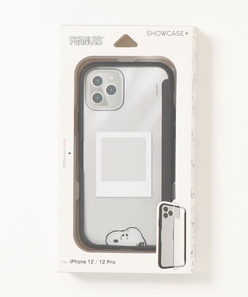 BIRTHDAY BAR(バースデイバー)の「PEANUTS SHOWCASE+ iPhone12/12Pro対応ケース / ピーナッツ スマホケース(スマホケース/カバー・レディース・ホワイト・フリー)」の1枚目の写真