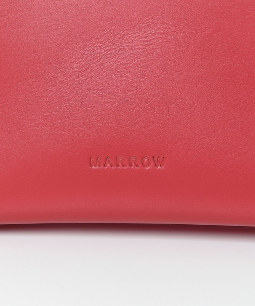 MARROW（マロウ）の「『別注』『Gina 2022Spring掲載』MARROW×URBAN RESEARCH　BENT POUCH（ショルダーバッグ・レディース・レッド・-）」の16枚目の写真