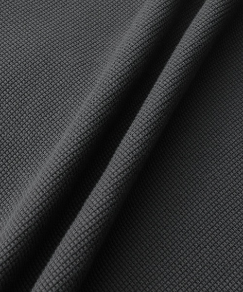 ADAM ET ROPE'(アダムエロペ)の「【サステナブル】COTTON USA サーマルプルオーバー(Tシャツ/カットソー・レディース・ホワイト/チャコールグレー/ライトグリーン・FREE)」の15枚目の写真