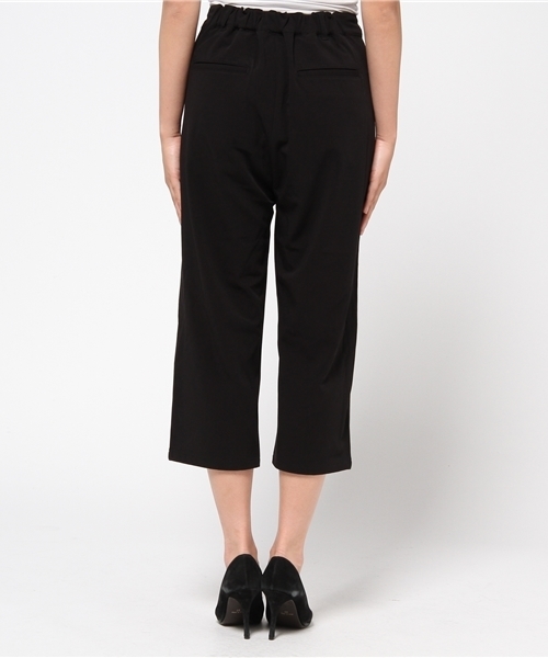 WEGO（ウィゴー）の「WEGO/クロップドワイドパンツ（その他パンツ・レディース・ブラック/杢グレー/ブルー系その他・FREE）」の12枚目の写真