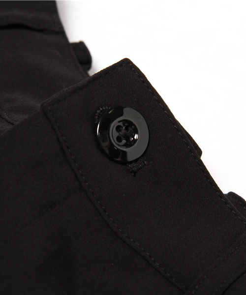 WEGO（ウィゴー）の「WEGO/クロップドワイドパンツ（その他パンツ・レディース・ブラック/杢グレー/ブルー系その他・FREE）」の8枚目の写真