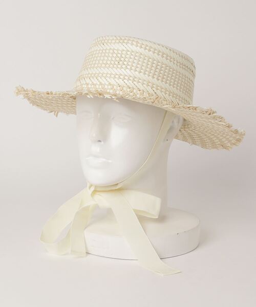 yield(イールド)の「【Lovable】Bosa Pattern PaperHat LCA-M27574(ハット・レディース・ブラック/オリーブ/アイボリー/ブラウン・FREE)」の12枚目の写真
