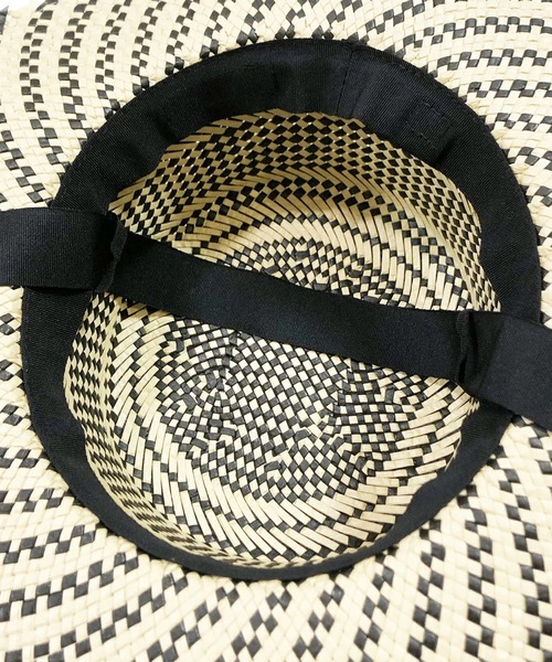 yield(イールド)の「【Lovable】Bosa Pattern PaperHat LCA-M27574(ハット・レディース・ブラック/オリーブ/アイボリー/ブラウン・FREE)」の11枚目の写真