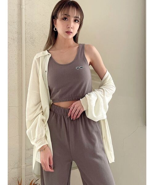 GYDA（ジェイダ）の「SHINY LOOSE シャツ（シャツ/ブラウス・レディース・オフホワイト/イエロー/ミント・FREE）」の21枚目の写真