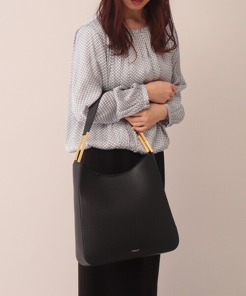 DEMELLIER LONDON（デメリエーロンドン）の「◆DEMELLIER トートバッグ（トートバッグ・レディース・ブラック/ベージュ・00）」の9枚目の写真