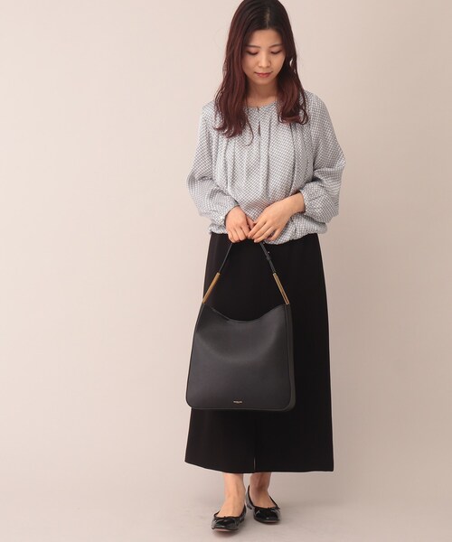 DEMELLIER LONDON（デメリエーロンドン）の「◆DEMELLIER トートバッグ（トートバッグ・レディース・ブラック/ベージュ・00）」の11枚目の写真