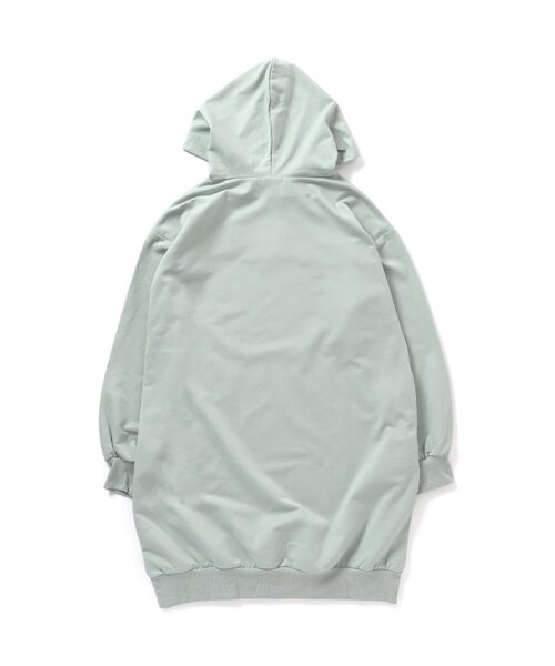 algy(アルジー)の「エモプリントフードワンピ(ワンピース・キッズ・ブラック/ミント/ラベンダー・MEDIUM/SMALL/X-SMALL/XX-SMALL)」の6枚目の写真