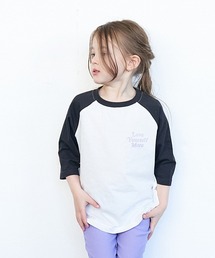 b・ROOM | ビッグシルエット7分袖ラグランTシャツ【PTPR】(Tシャツ/カットソー)